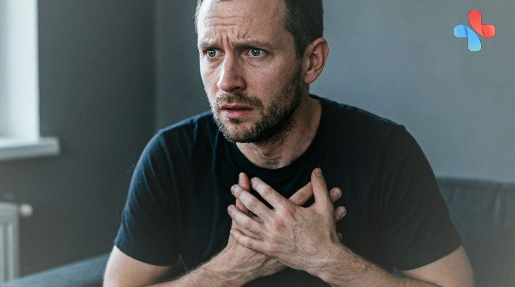 Мужчина боится за здоровье